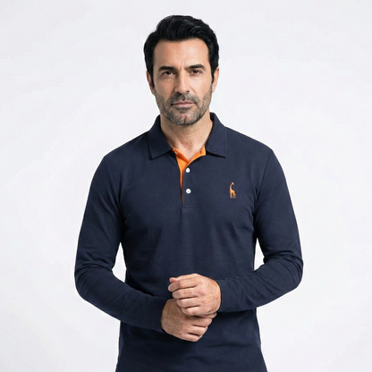 Long Sleeve Men’s Polo Shirt