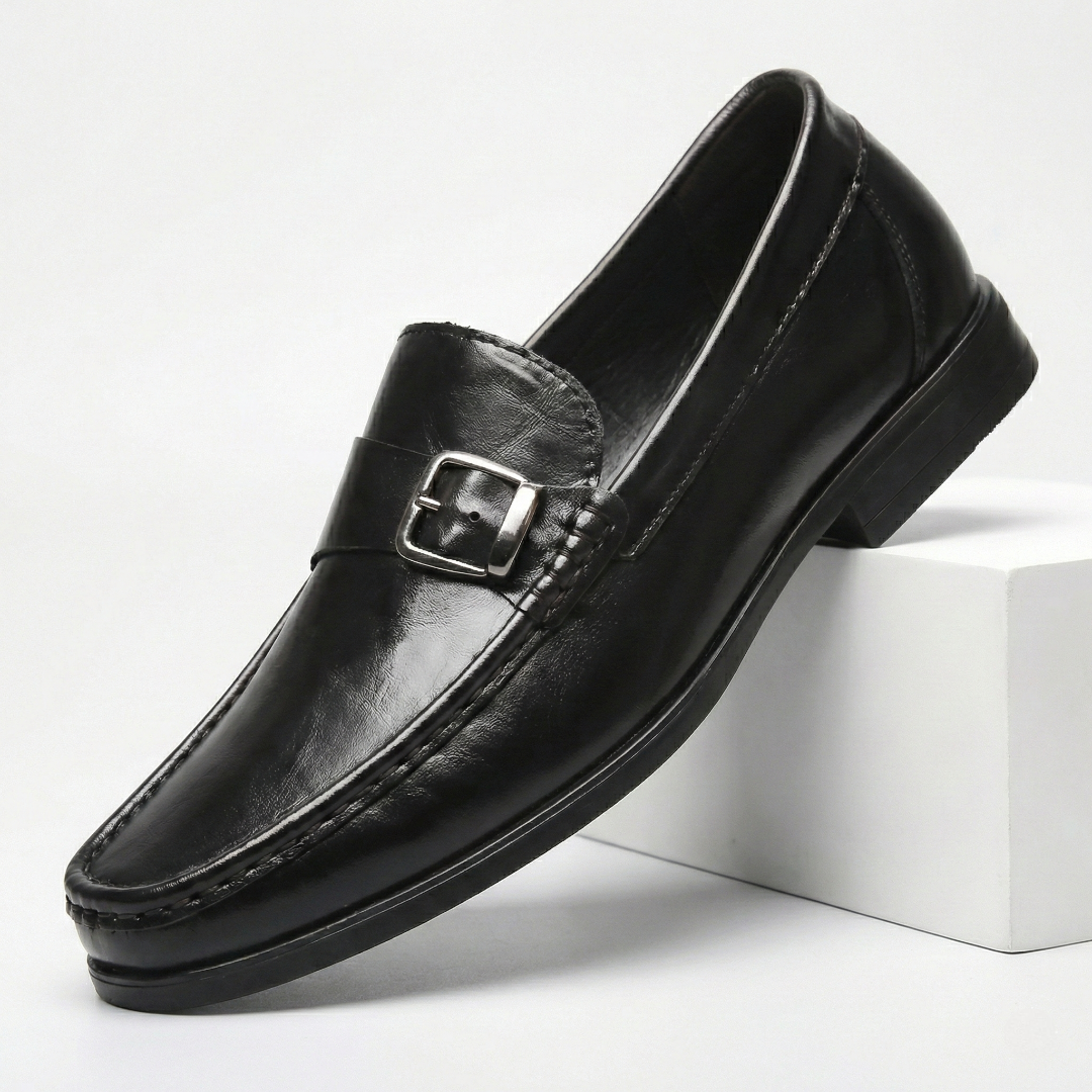 LORENZO LEATHER LOAFERS