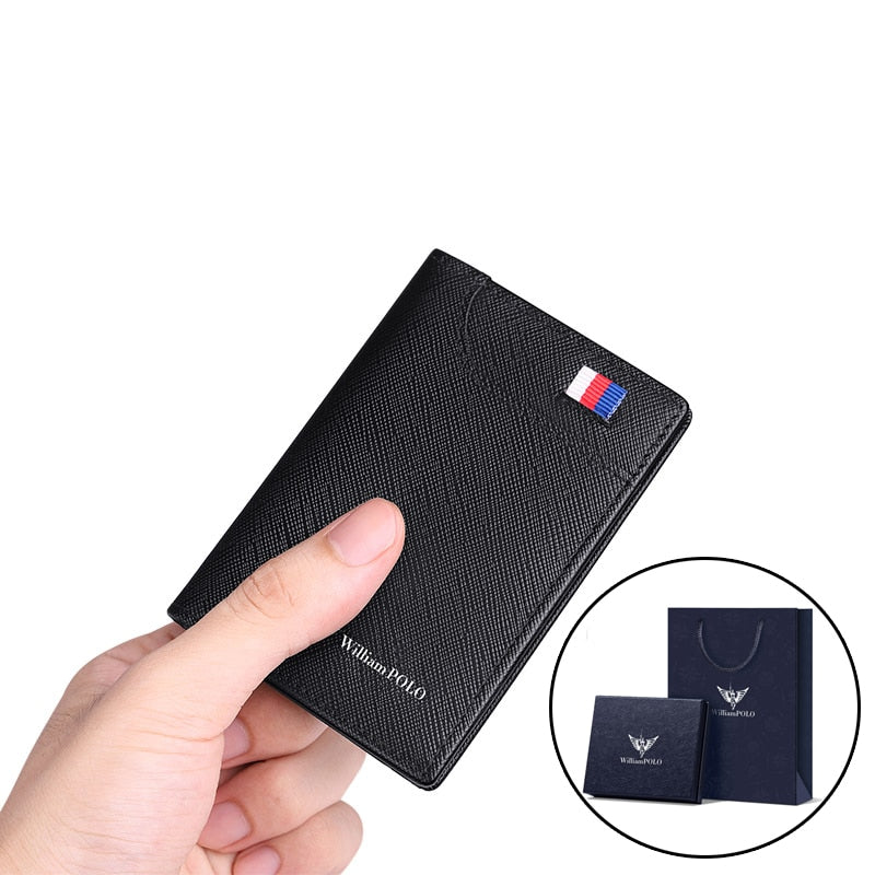 Willian Polo Slim Leather Wallet