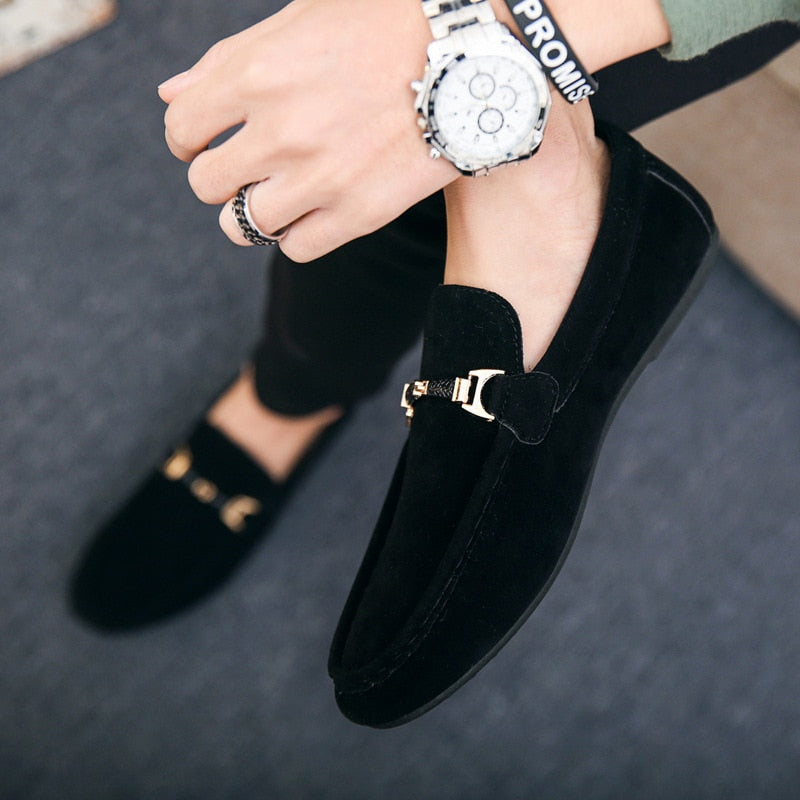 Men’s Suede Loafers