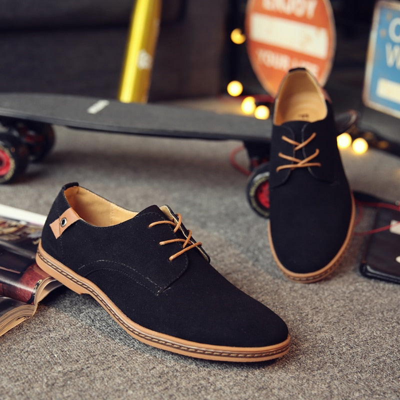 Sernini Men’s Suede Shoes
