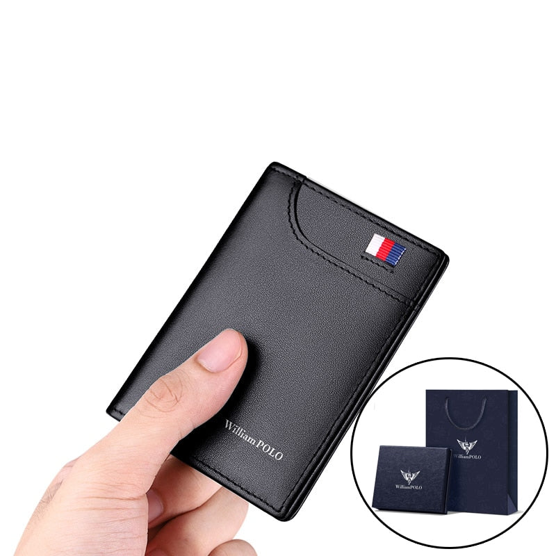Willian Polo Slim Leather Wallet