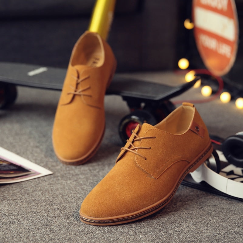 Sernini Men’s Suede Shoes