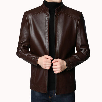 Kent Men’s Faux Leather Jacket
