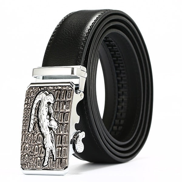 Men’s Crocodile Leather Belt