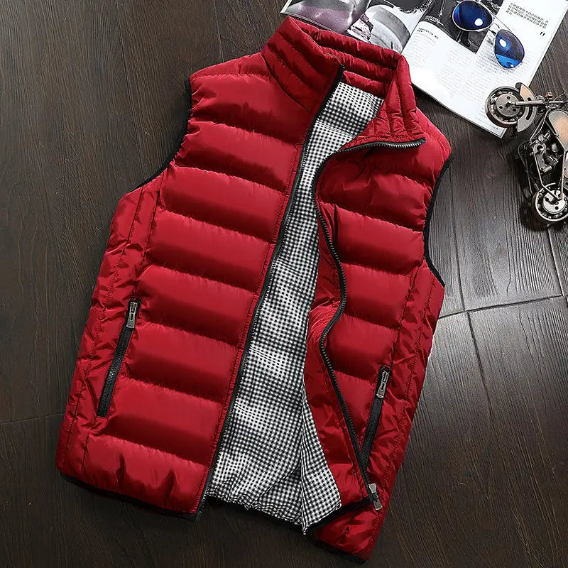 Brento Men's Quilted Vest | Oryzon Wear