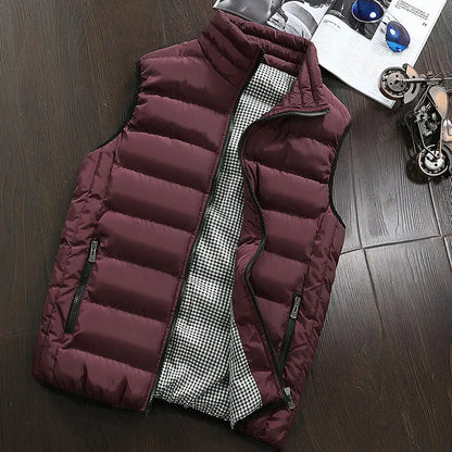 Brento Men's Quilted Vest | Oryzon Wear