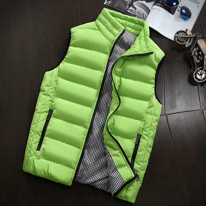 Brento Men's Quilted Vest | Oryzon Wear