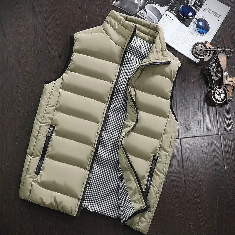 Brento Men's Quilted Vest | Oryzon Wear