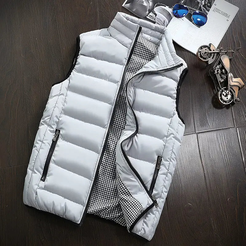 Brento Men's Quilted Vest | Oryzon Wear