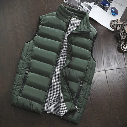 Brento Men's Quilted Vest | Oryzon Wear