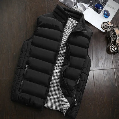 Brento Men's Quilted Vest | Oryzon Wear