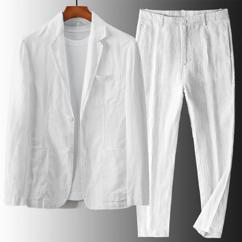 Prescott Linen Suit Set