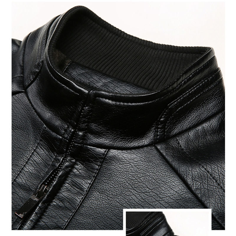 Kent Men’s Faux Leather Jacket