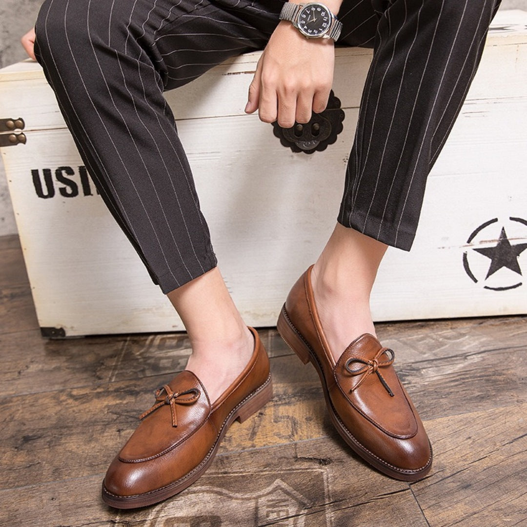 ARMAND LEATHER LOAFERS