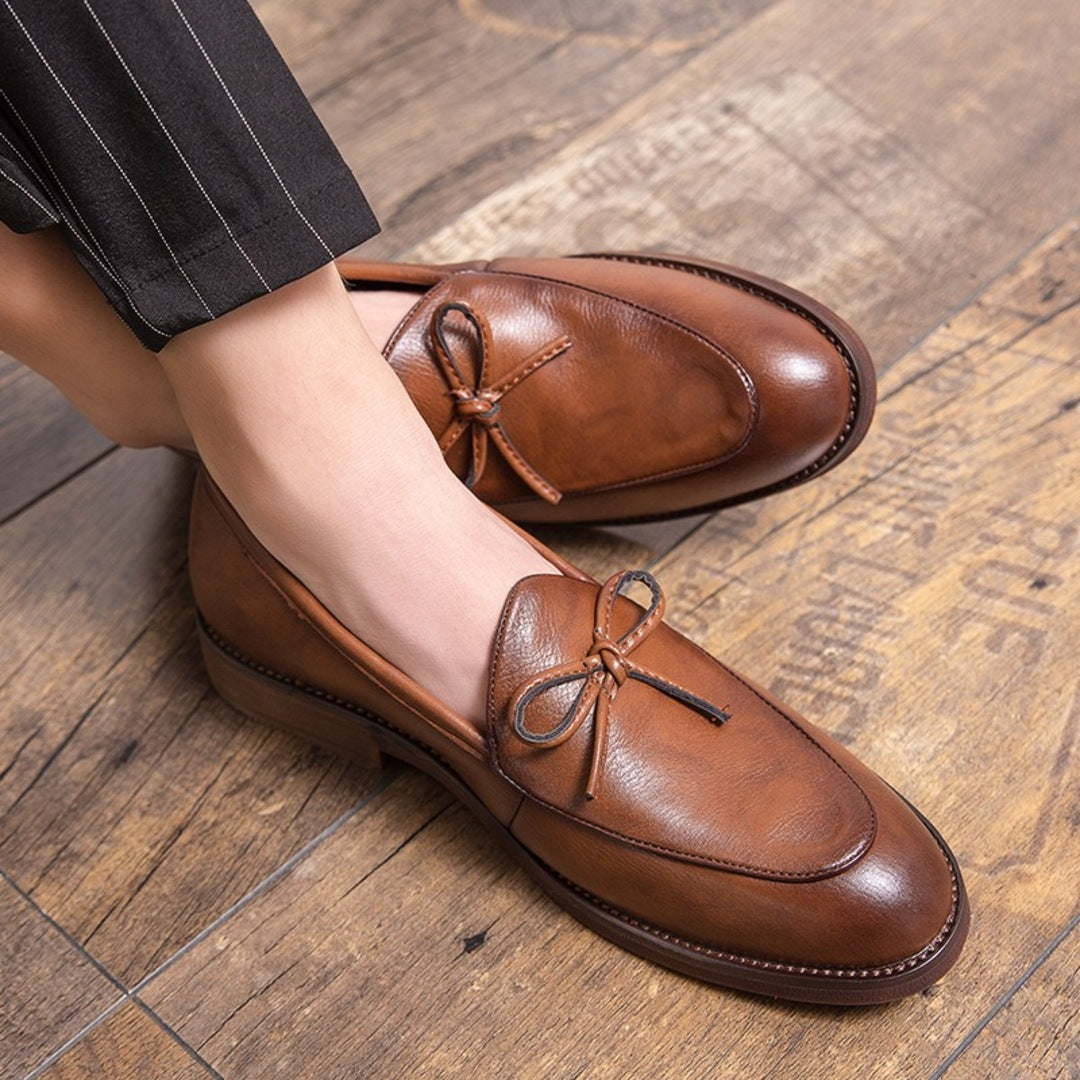 ARMAND LEATHER LOAFERS