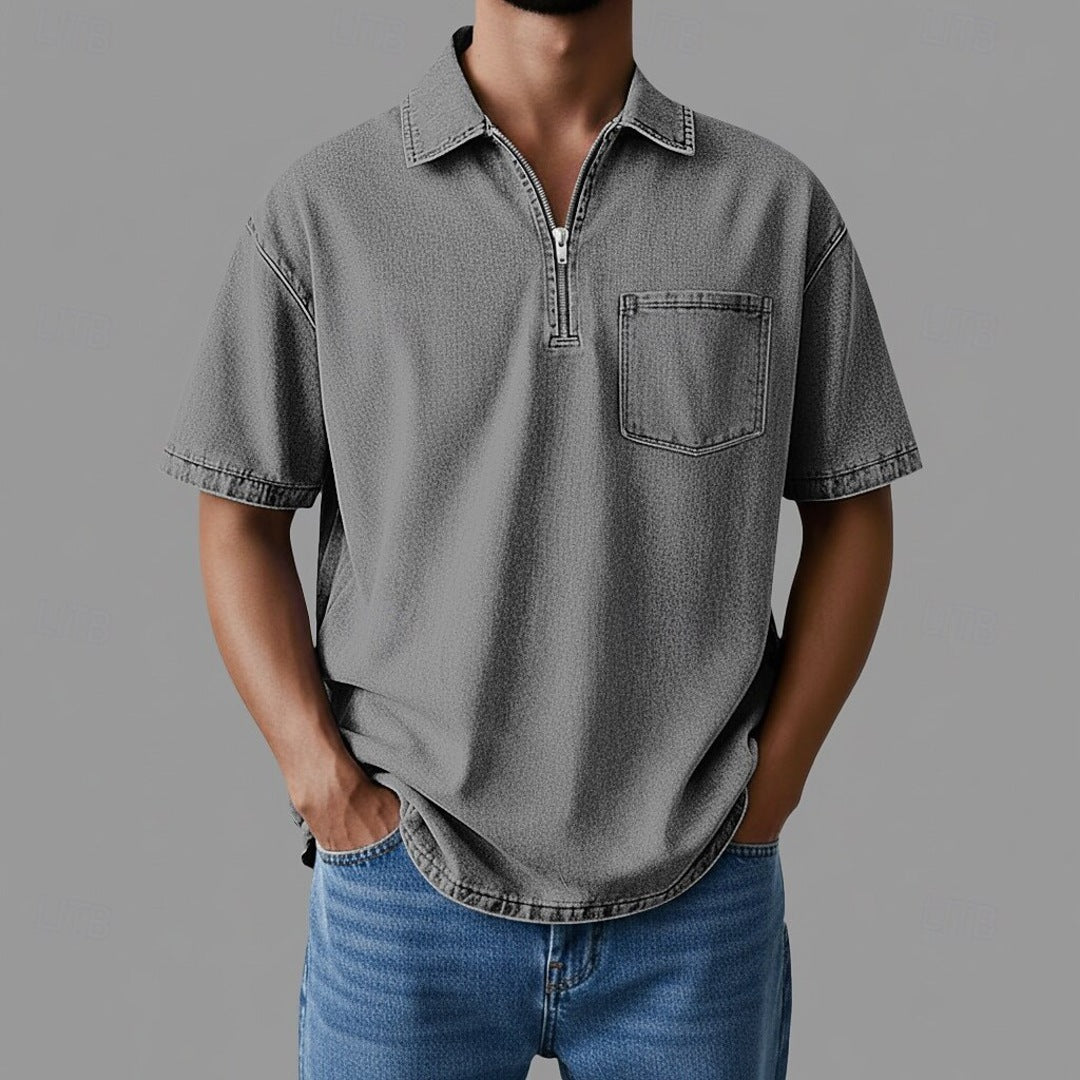 Ingram Denim Zip Shirt