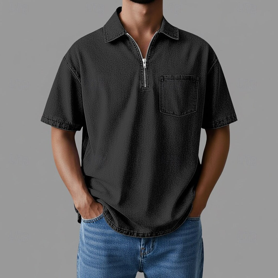 Ingram Denim Zip Shirt
