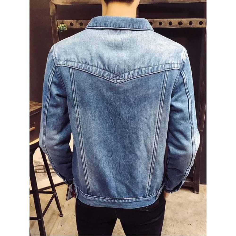 Oryzonwear Casual Men's Denim Jacket