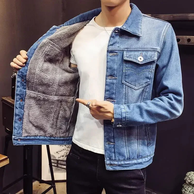 Oryzonwear Casual Men's Denim Jacket