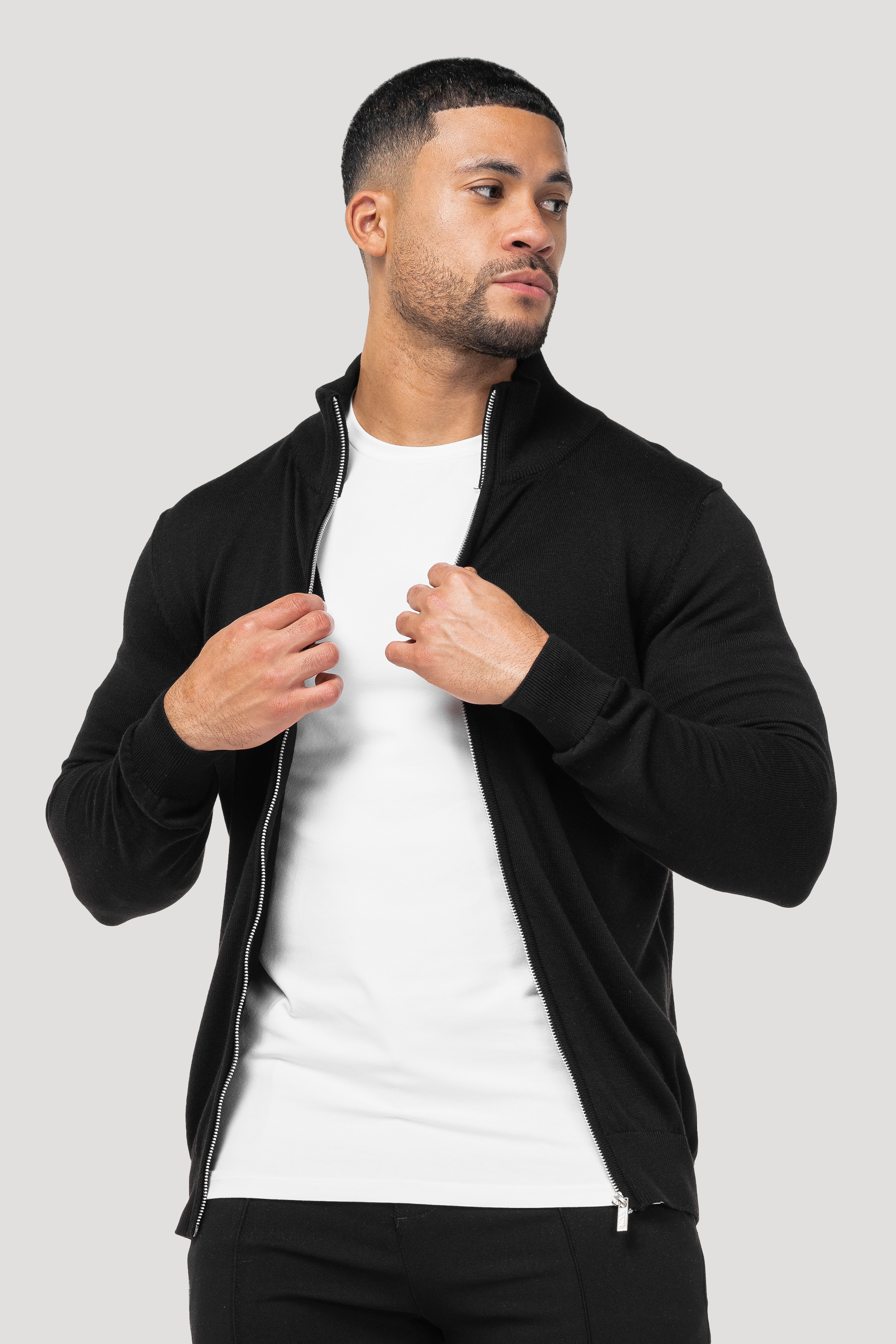 Positano Oryzonwear Men's Casual Jacket Black