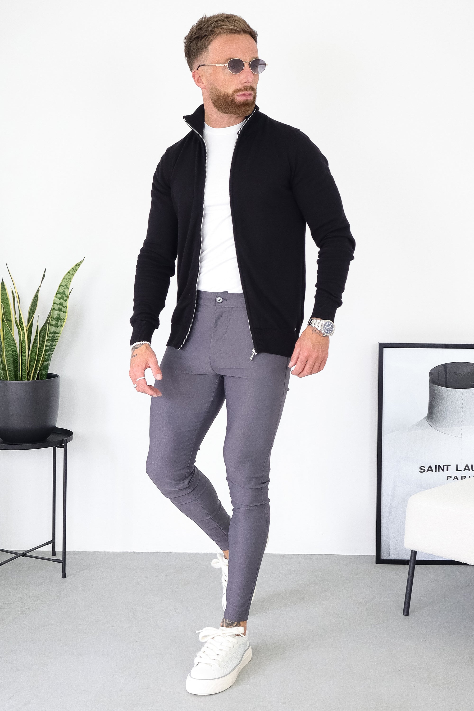 Positano Oryzonwear Men's Casual Jacket Black