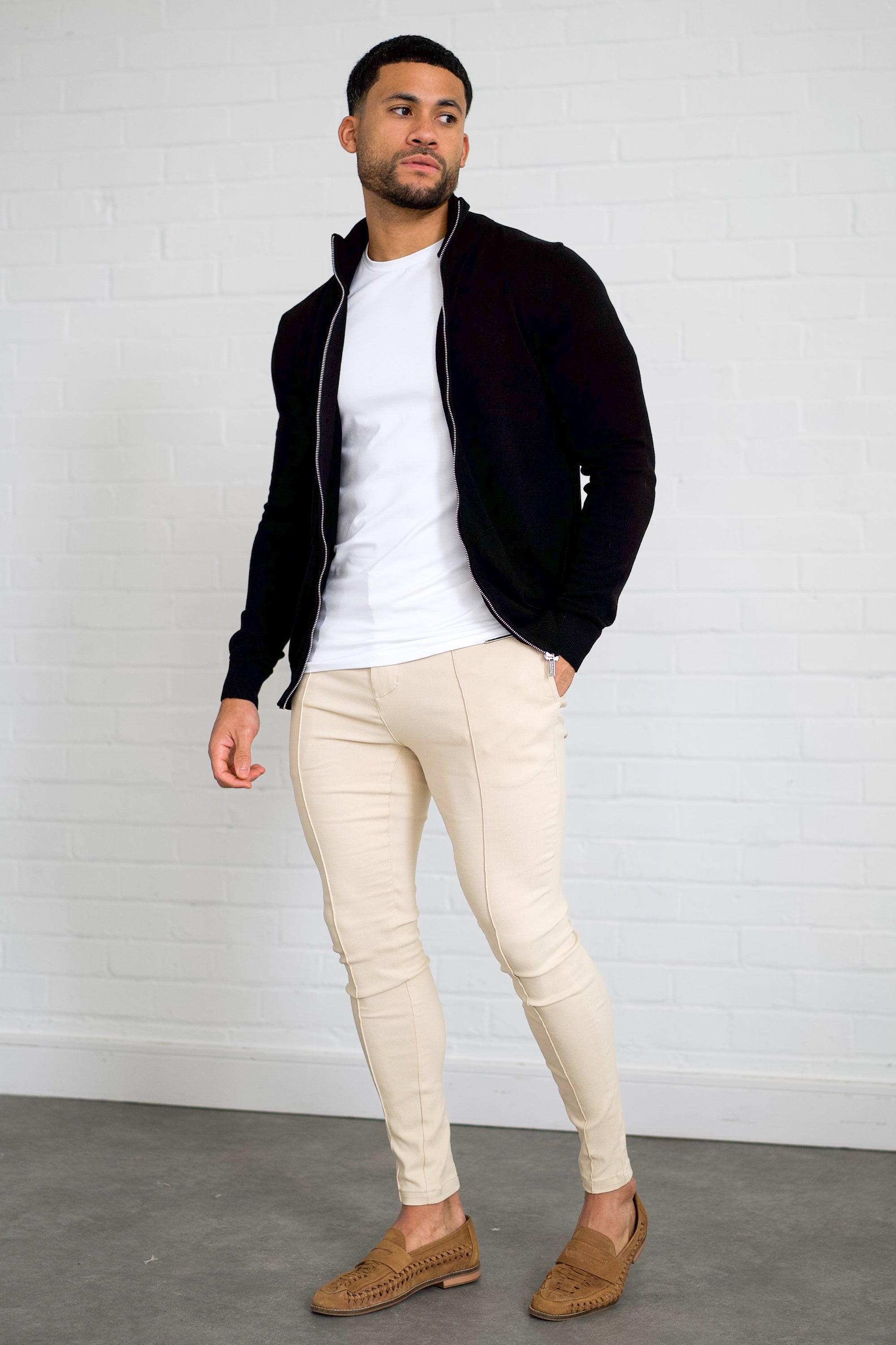 Positano Oryzonwear Men's Casual Jacket Black