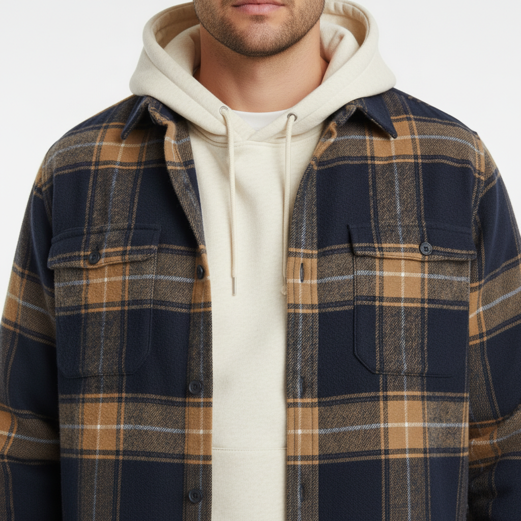 Fletcher Brushed Flannel Shirt