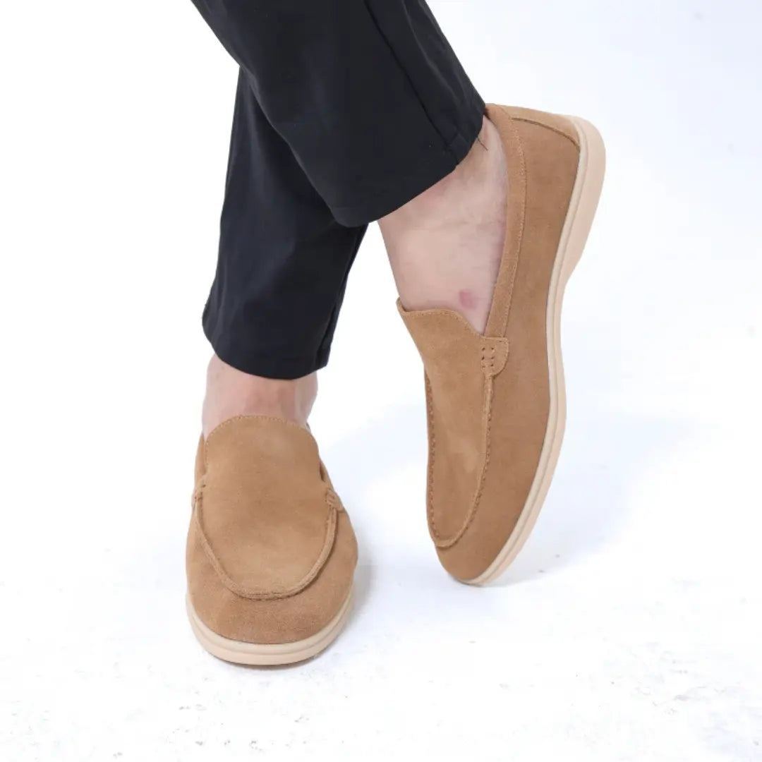Oryzonwear Perry Men's Suede Loafer