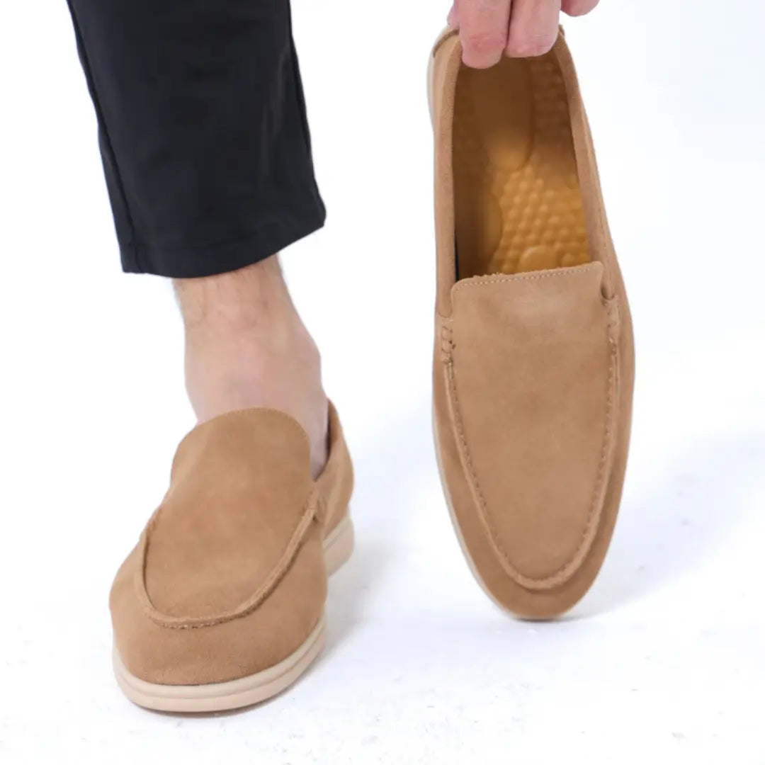 Oryzonwear Perry Men's Suede Loafer