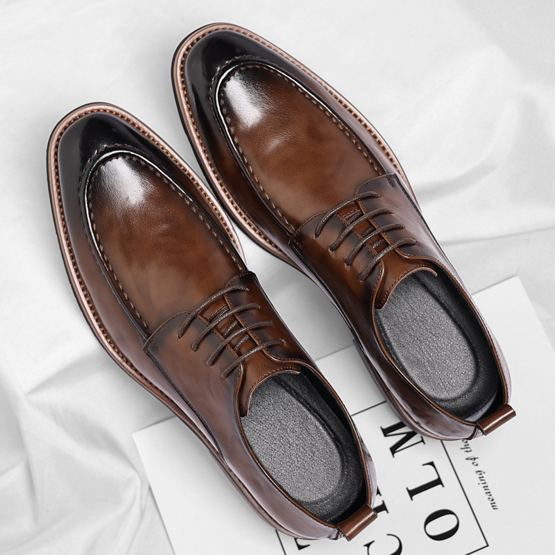 Vaughan Leather Derby Shoes
