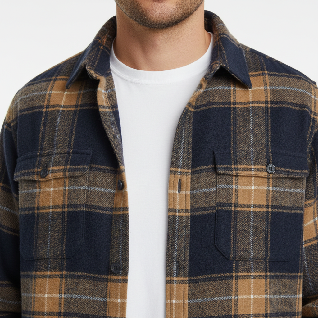 Fletcher Brushed Flannel Shirt
