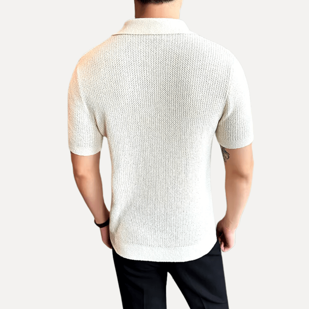 Oryzonwear Men's Tricot Polo Shirt