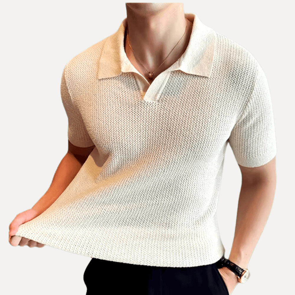 Oryzonwear Men's Tricot Polo Shirt