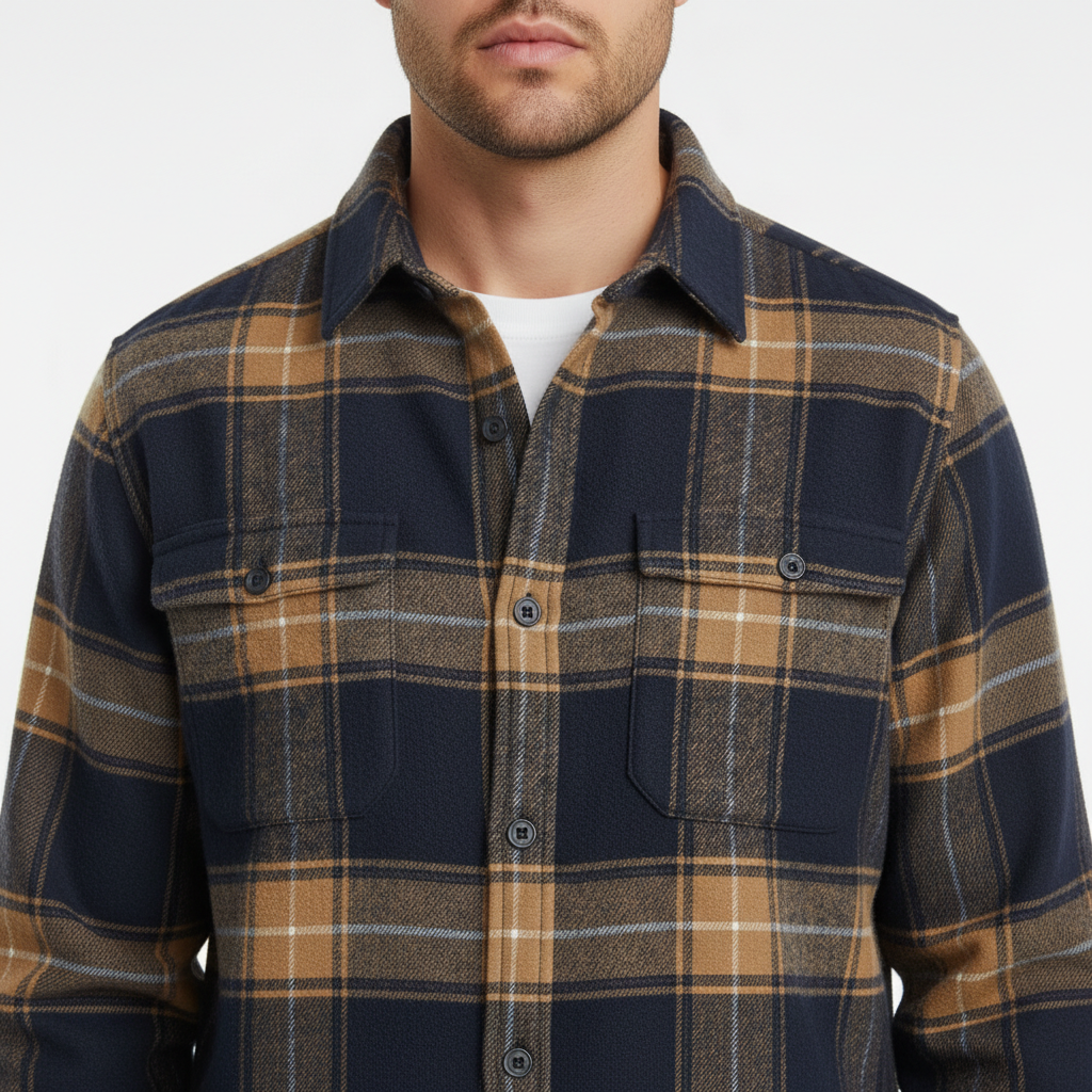 Fletcher Brushed Flannel Shirt