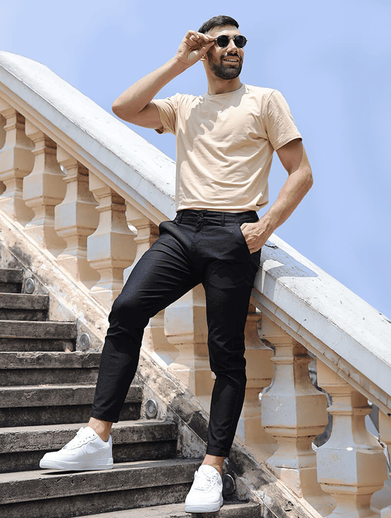 Pierce Slim Stretch Trousers
