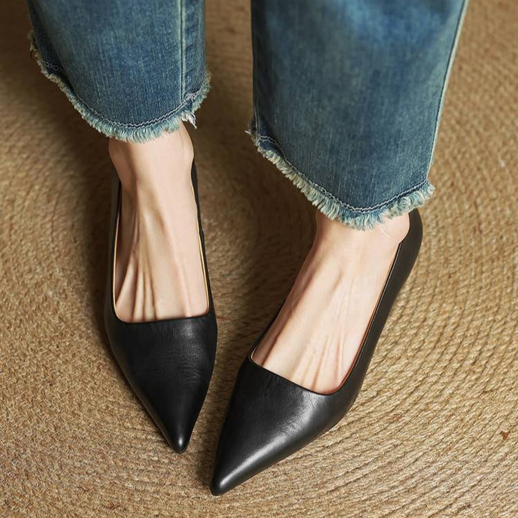 Hartley Leather Heels