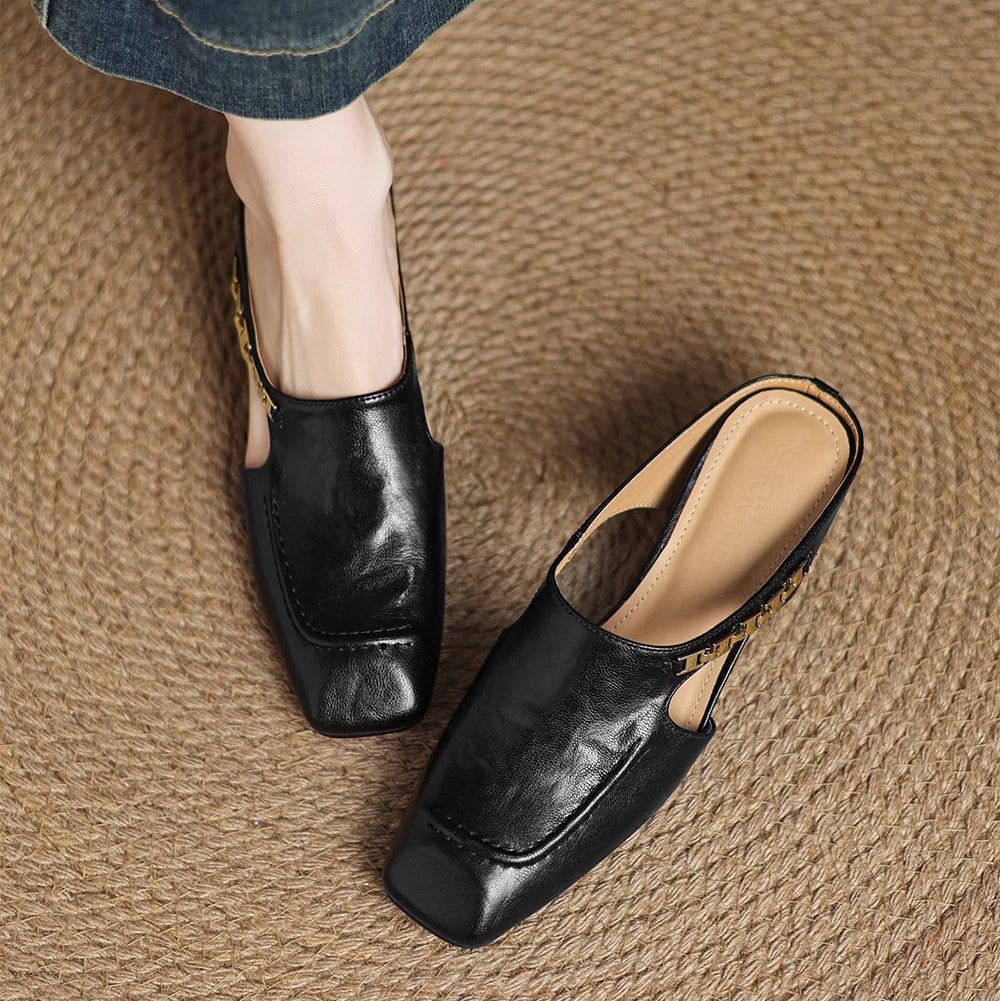 Hattie Leather Mules