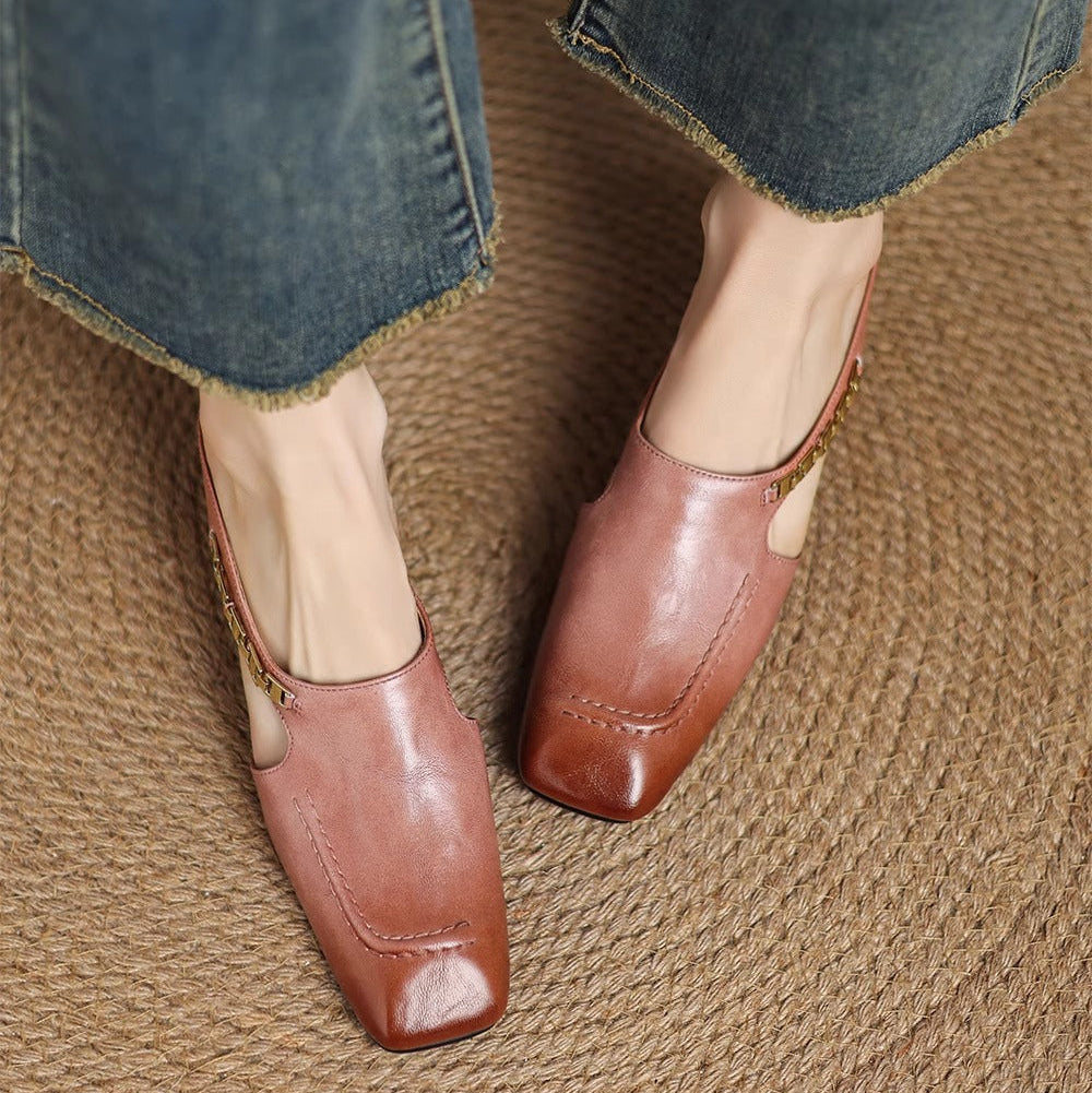 Hattie Leather Mules