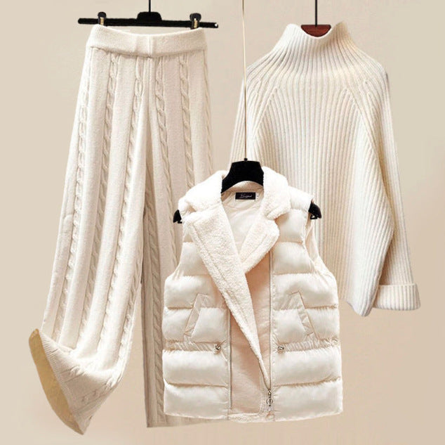 Kensington Knitted Three-Piece Set