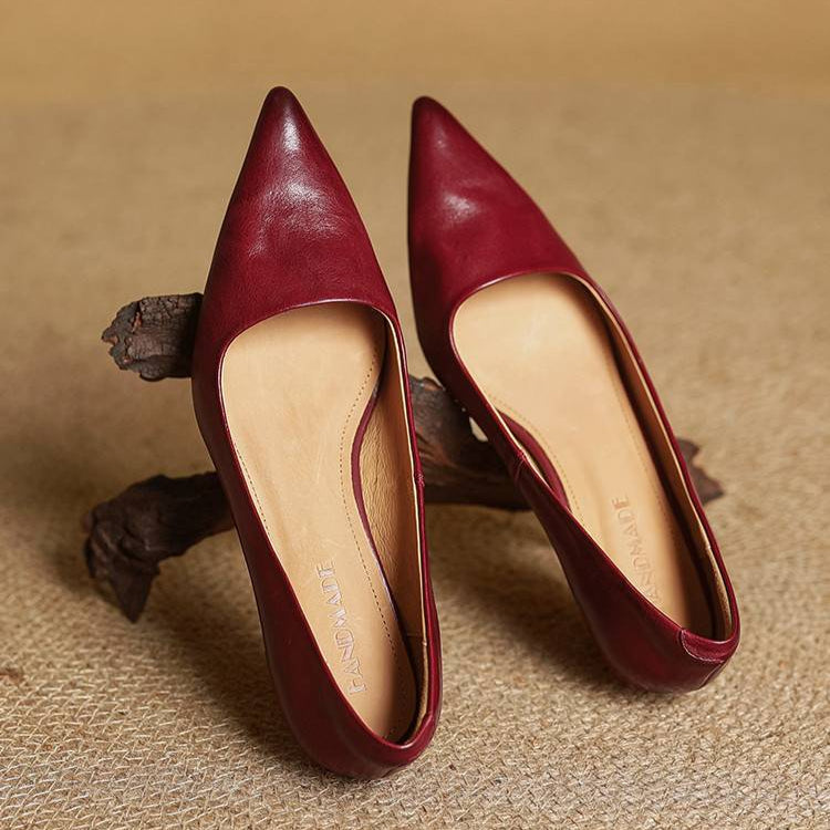 Hartley Leather Heels