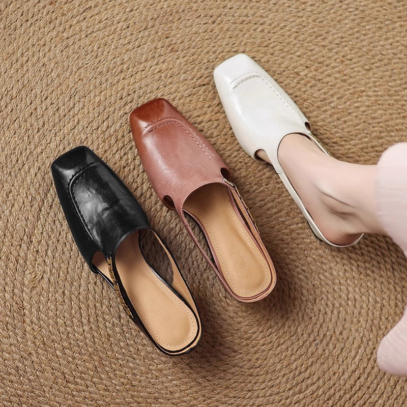 Hattie Leather Mules