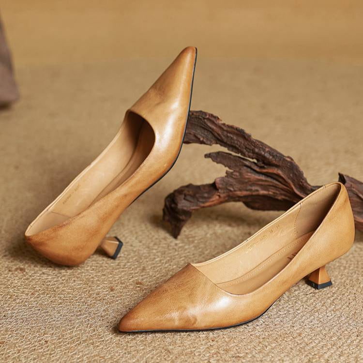 Hartley Leather Heels