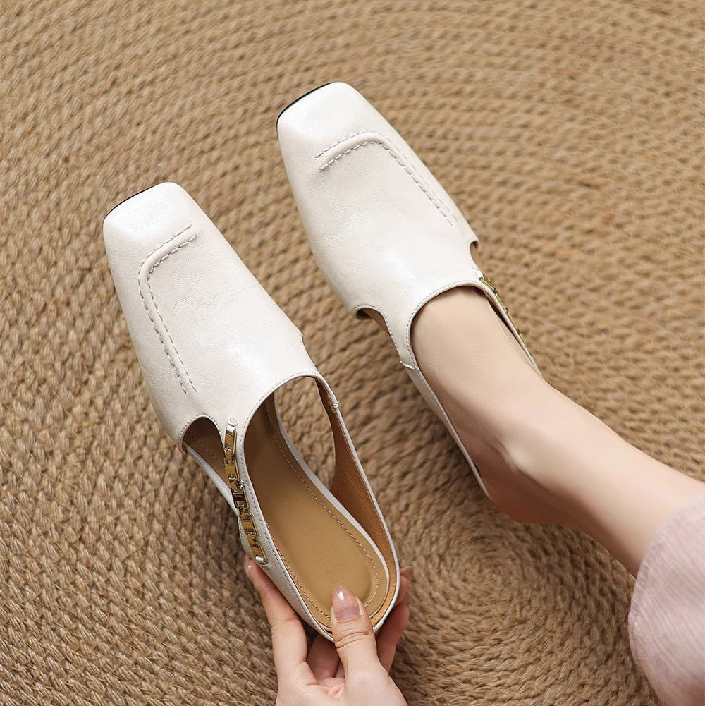Hattie Leather Mules