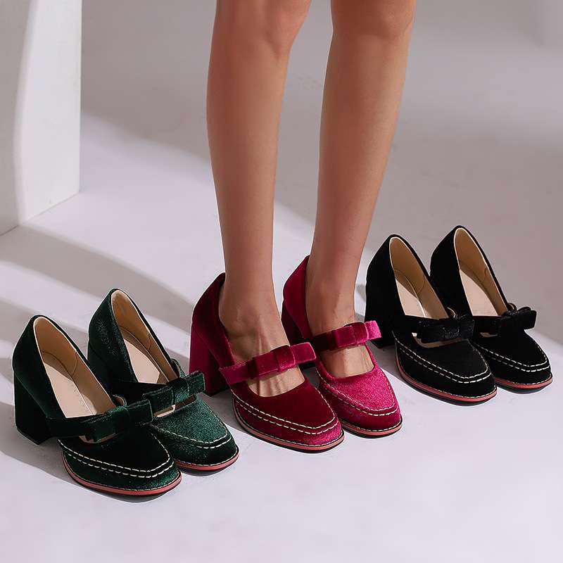 Marlowe Velvet Loafers