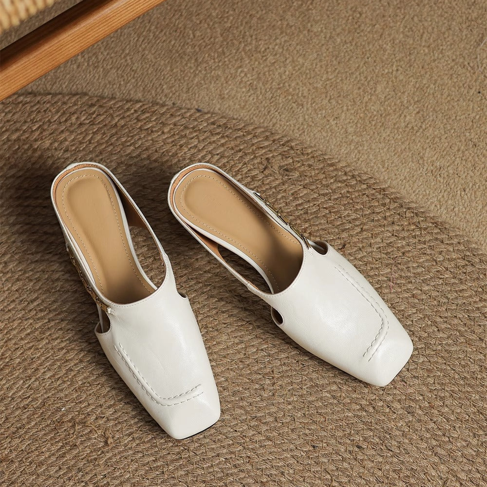 Hattie Leather Mules