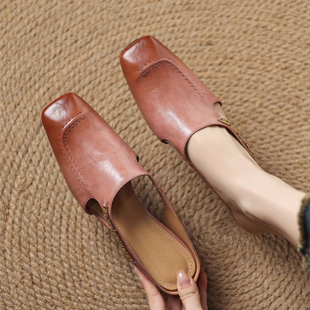 Hattie Leather Mules