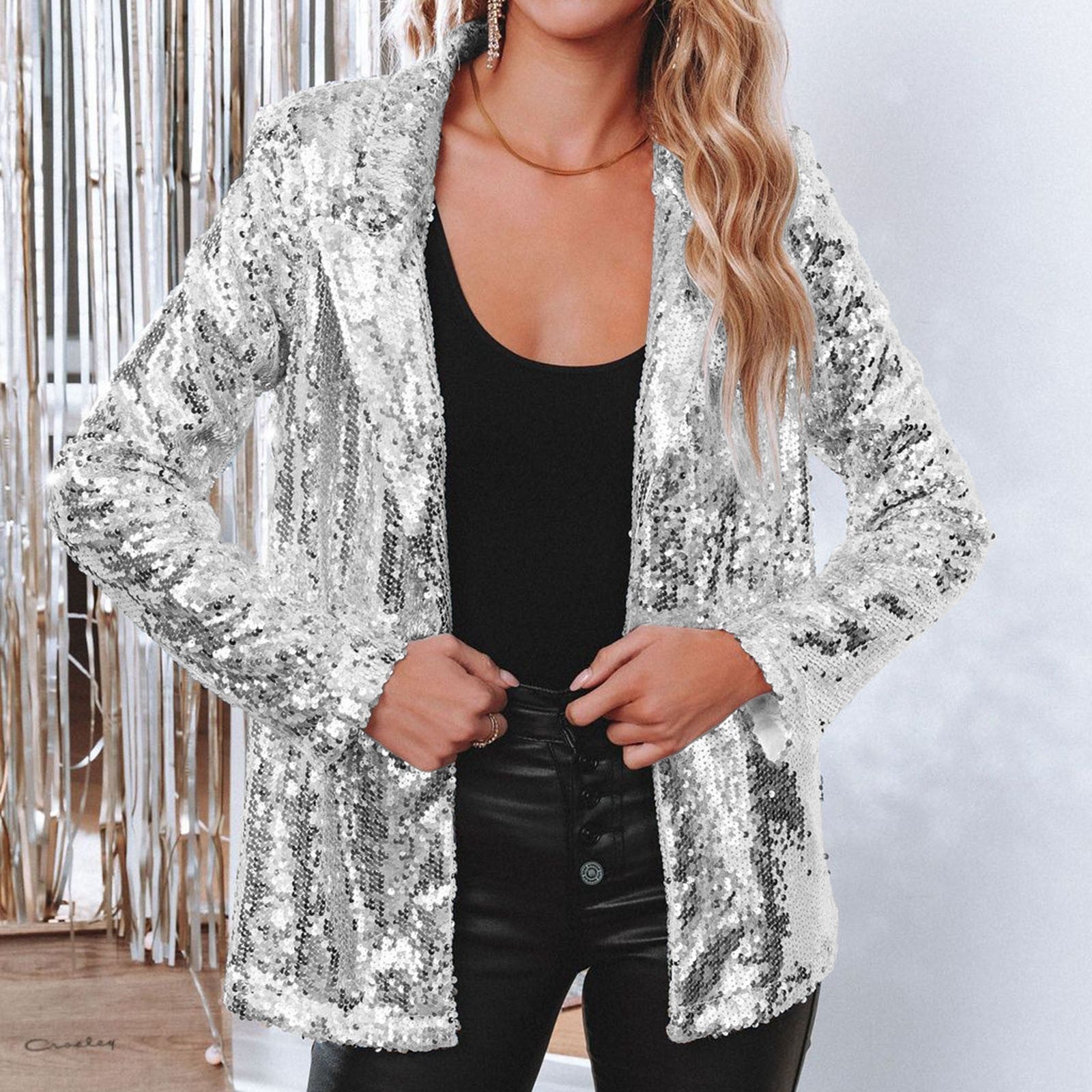 Maeve Sequined Blazer