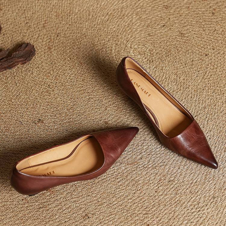 Hartley Leather Heels