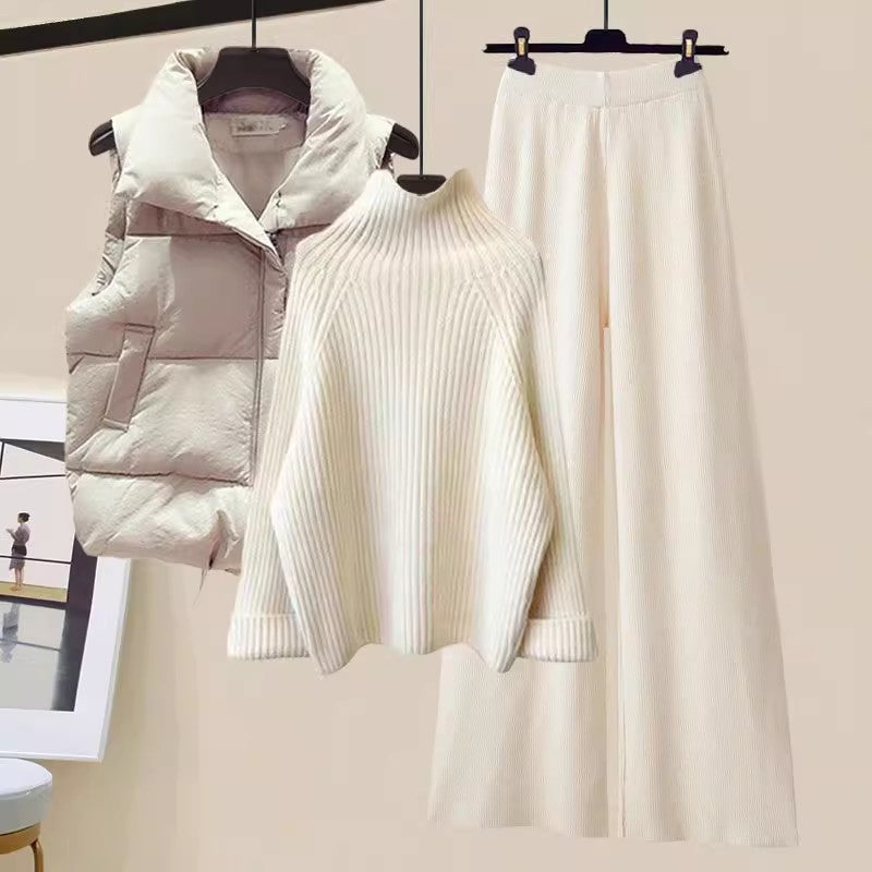 Kensington Knitted Three-Piece Set